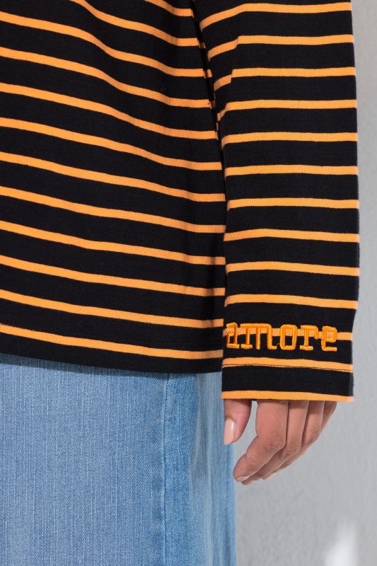 Neon Striped Long Sleeve Tee