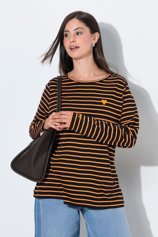 Neon Striped Long Sleeve Tee