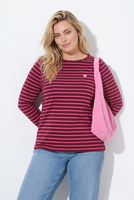 Neon Striped Long Sleeve Tee
