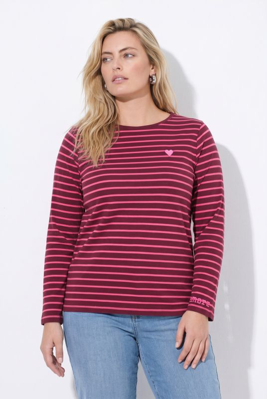 Neon Striped Long Sleeve Tee