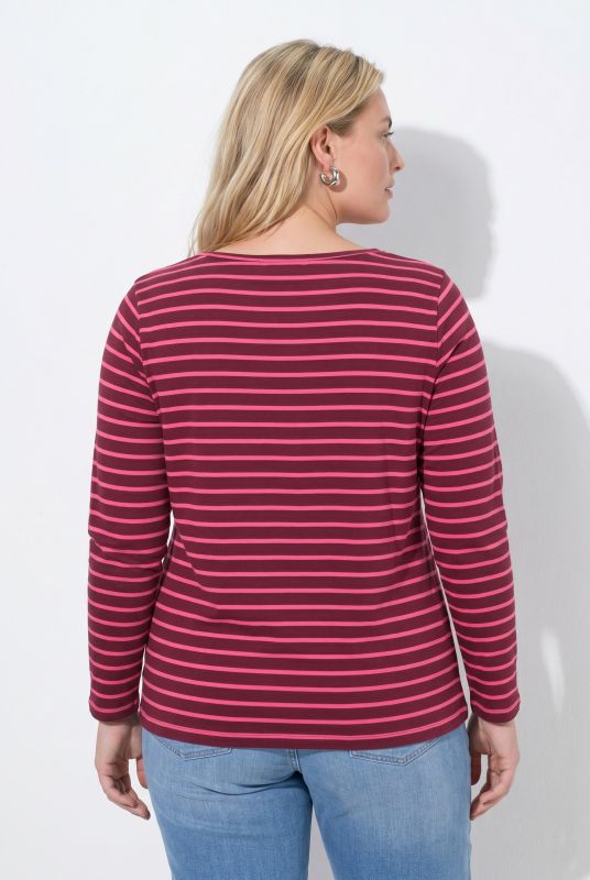 Neon Striped Long Sleeve Tee