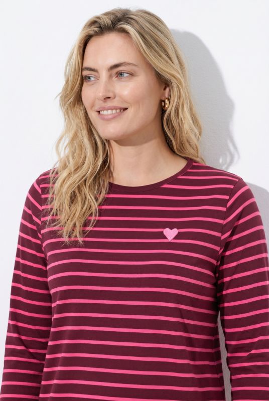 Neon Striped Long Sleeve Tee