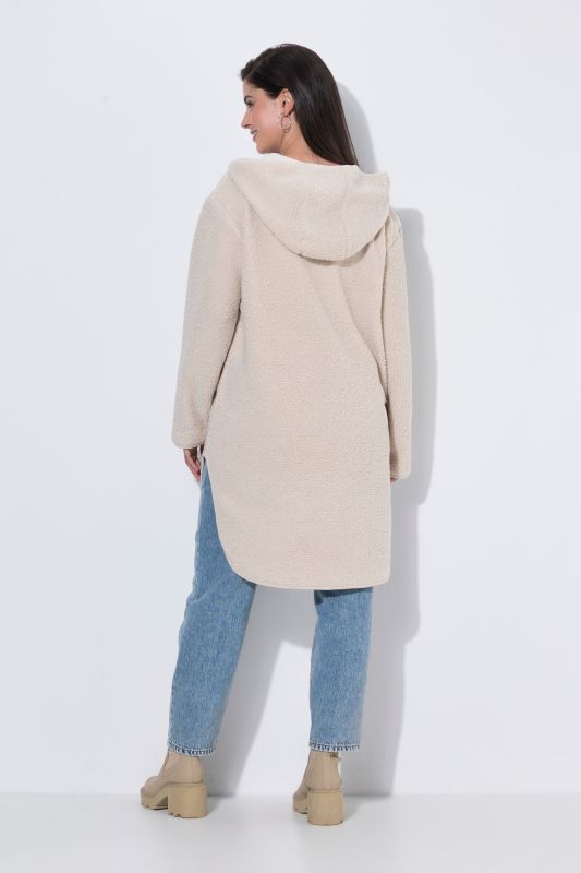Teddy Fleece Oversized Hoodie