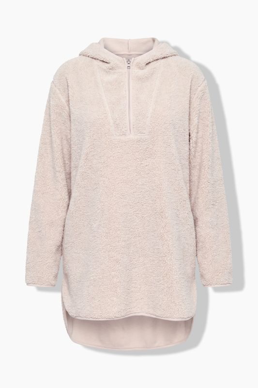 Teddy Fleece Oversized Hoodie