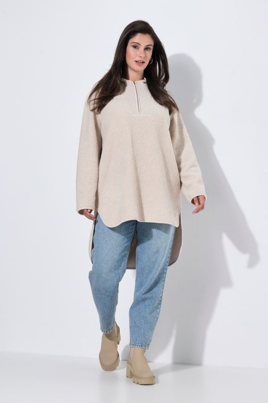 Teddy Fleece Oversized Hoodie