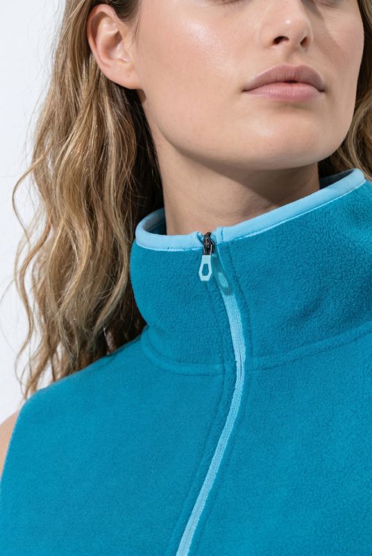 Colorblock Fleece Pullover Sweatshirt