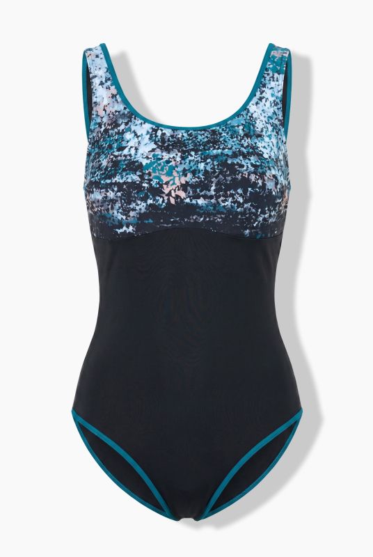 Confetti Print One Piece Swimsuit