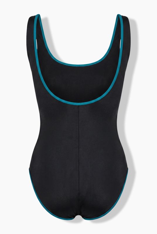 Confetti Print One Piece Swimsuit