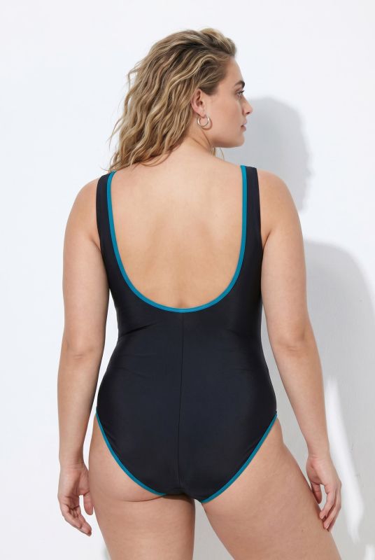 Confetti Print One Piece Swimsuit