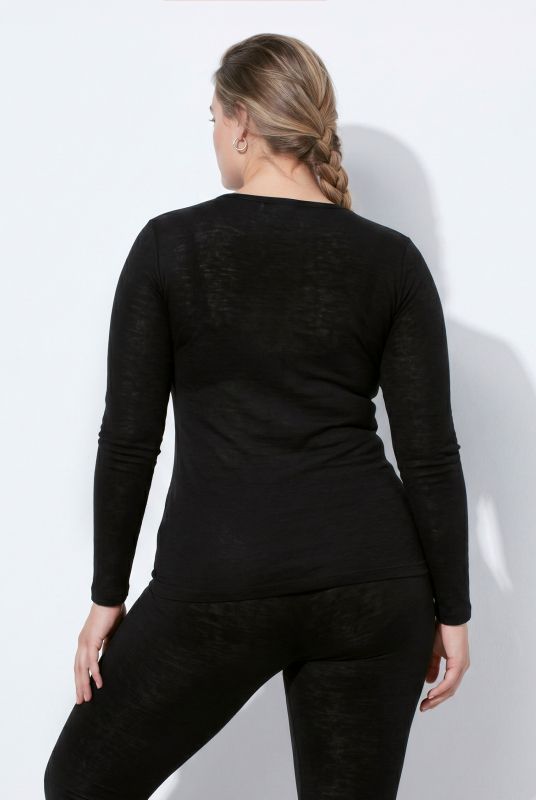 Merino Blend Long Sleeve Thermal Tee