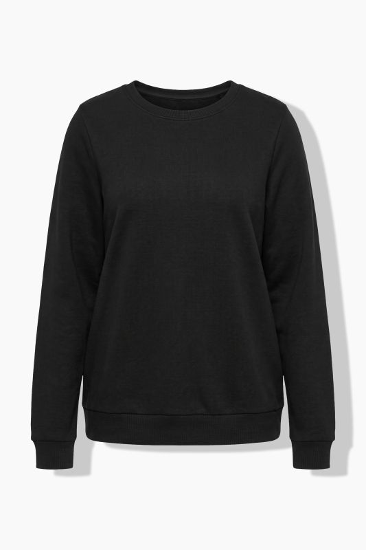 Classic Round Neck Long Sleeve Brushed Sweatshirt