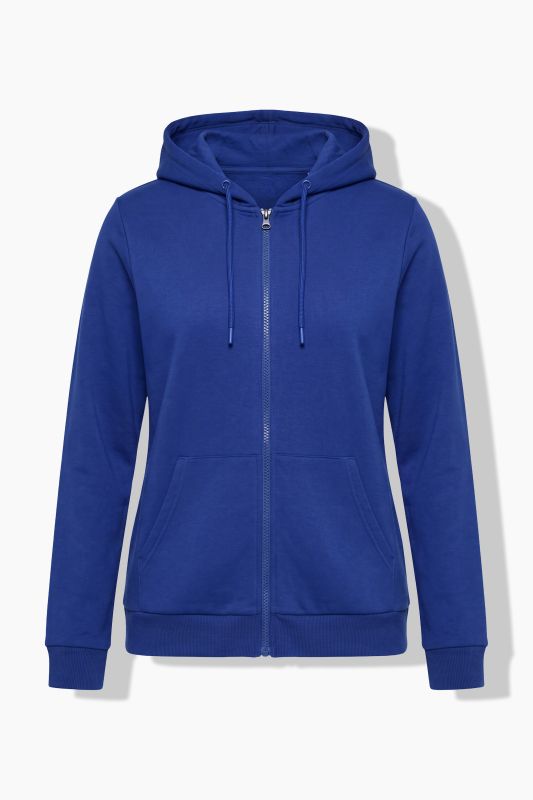 Zip Sweatshirt Long Sleeve Relaxed Fit Pocket Hoodie