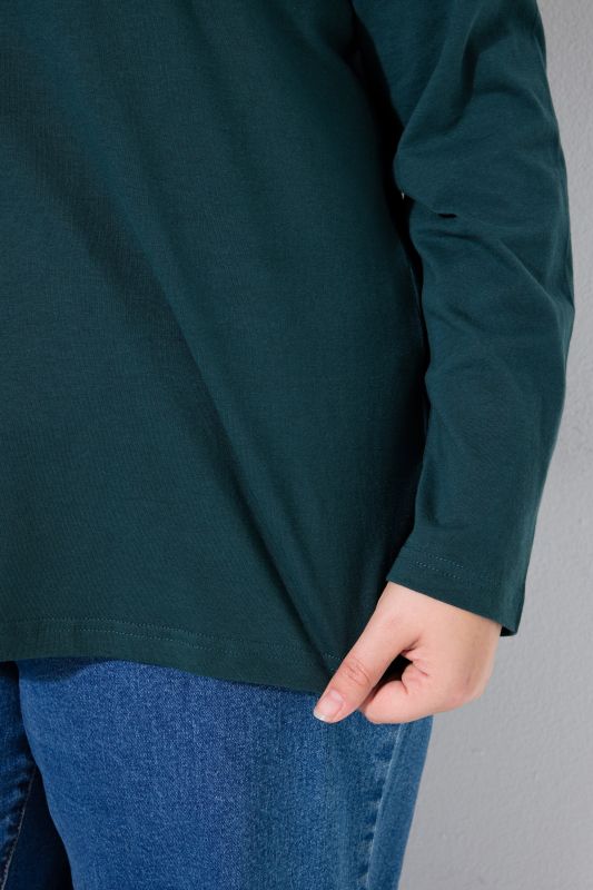 2 Pack Long Sleeve Round Neck Cotton Tees