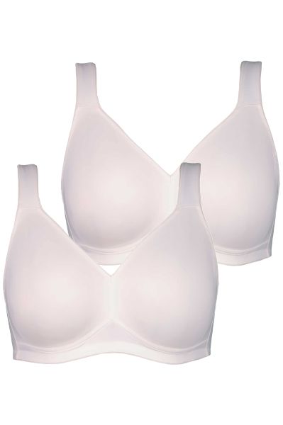 2 Pack of Stretch Microfiber Wirefree Bras