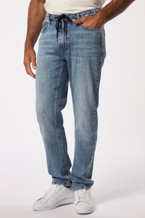 Lightweight slip-on jeans