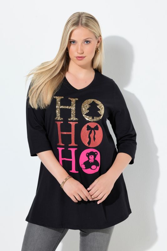 Блуза с надпис Но Но Но