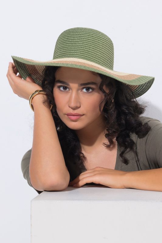 Шапка сламена с райета