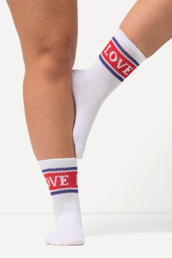 Love Lettered Tennis Socks