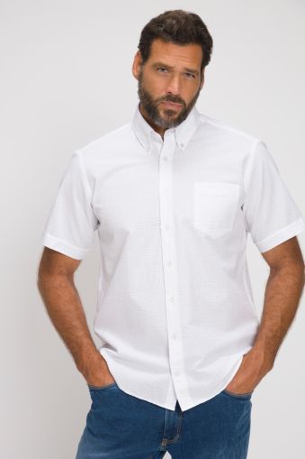 Short Sleeve Seersucker Shirt