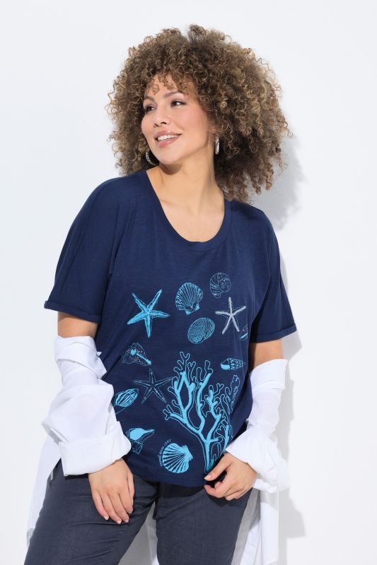 Marine Print Short Sleeve Tee