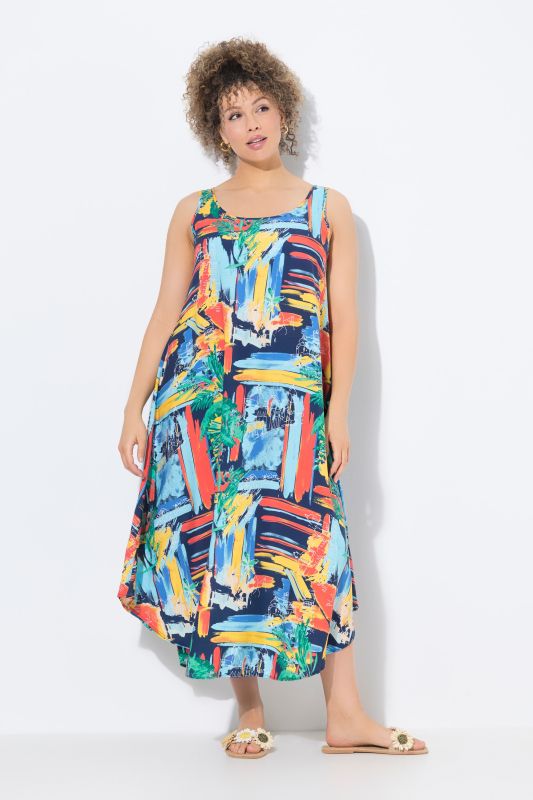 Dolce Vita Print Sleeveless A-Line Dress