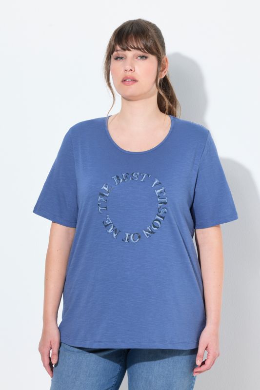 Eco Cotton Graphic Lettering Short Sleeve Tee