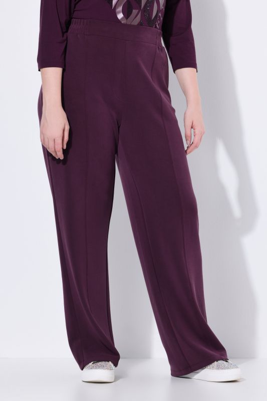 Dressy Elastic Waist Sweatpants