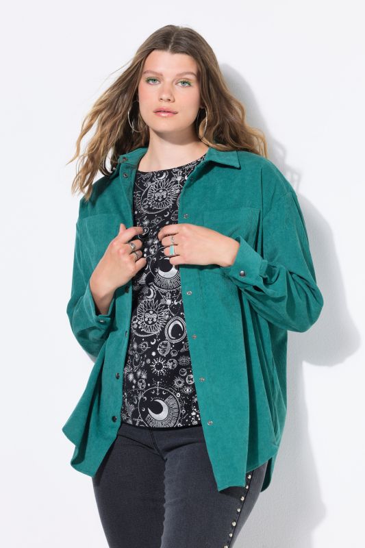Oversized Fit Corduroy Shirt