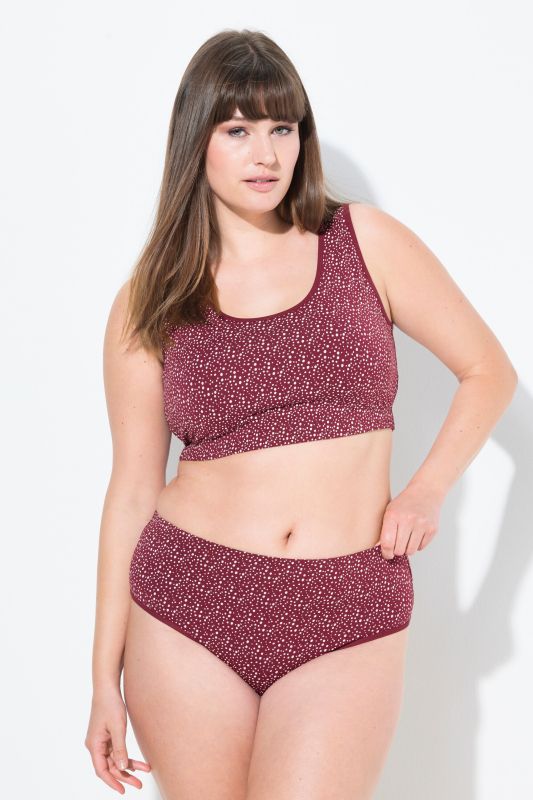 2 Pack Eco Cotton Panties- Dot Print