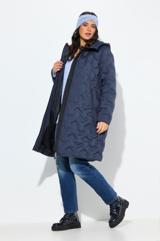 HYPRAR Chevron Quilted Coat