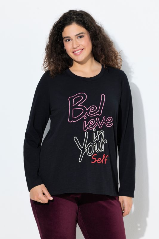 Motivational Graphic Long Sleeve Tee