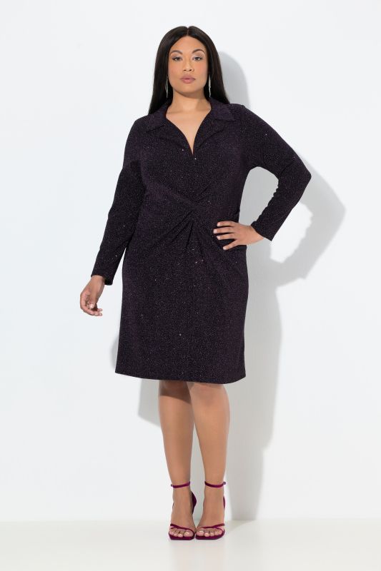 Рокля с бляскав акцент