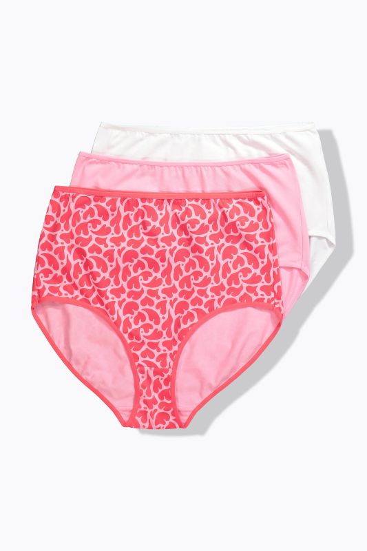 Бикини комплект от 3 броя с принт на сърца