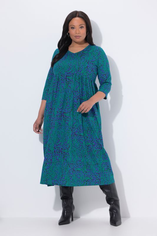 Рокля с модерен свеж принт 