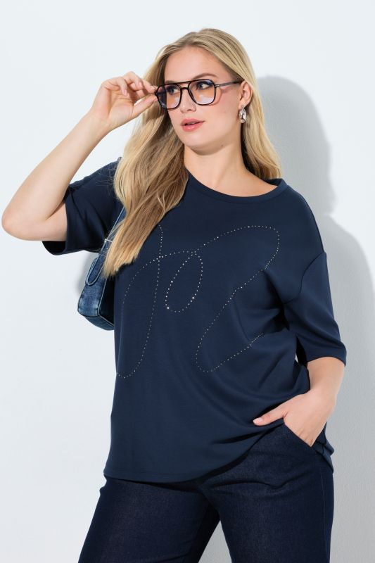 Суитчър с акцент от кристали