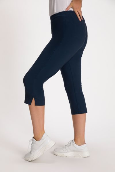 Stretch Basic Capri Pants