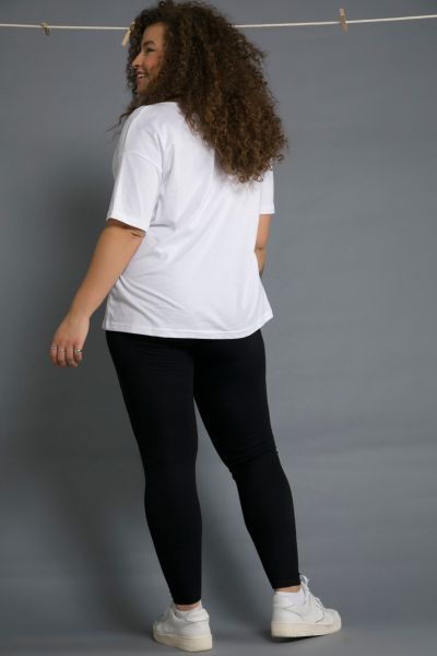 2 Pack of Jersey Leggings - High Waist Fit.