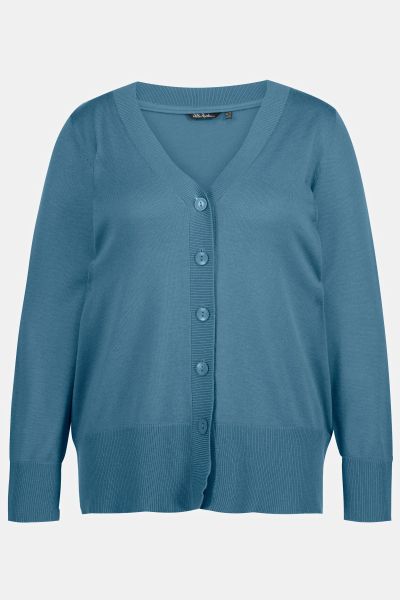 Classic Button Cardigan Sweater