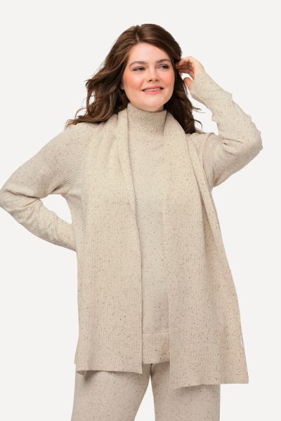 Пуловер памучен с дълги ръкави