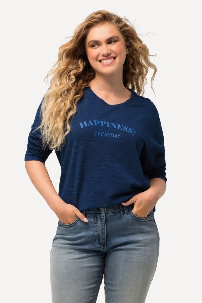 Long Sleeve Happiness Everyday Graphic Tee