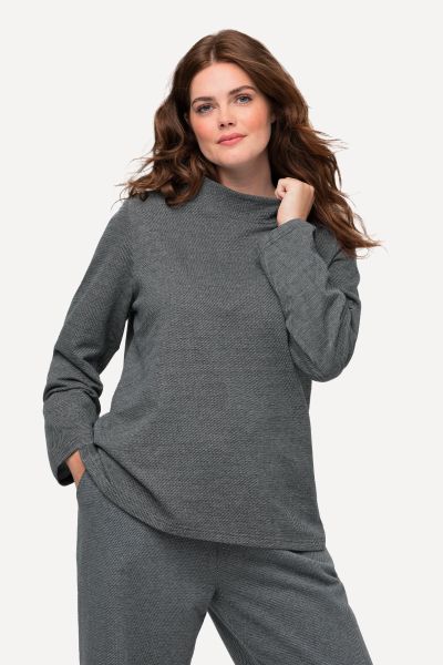 Eco Cotton Turtleneck Sweatshirt