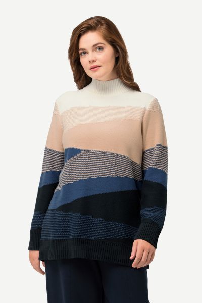 Пуловер с микс от райета
