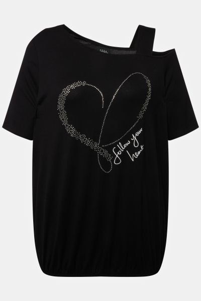 Shimmering Heart Graphic Tee