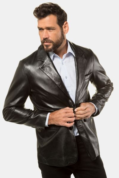 Leather Fully Lined Blazer