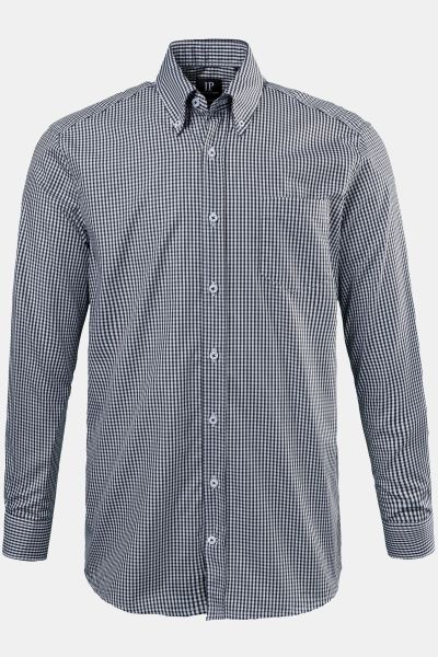 Easy Care Button Down Collar Comfort Fit Check Shirt