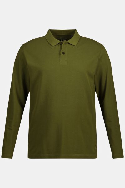 Long Sleeve Piqué Polo Shirt