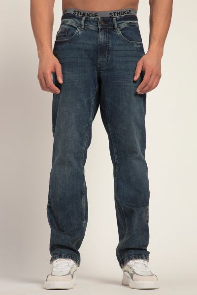 Jeans, 5-pocket , Dirty Wash, Loose Fit