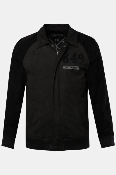 Bomber jacket, leather