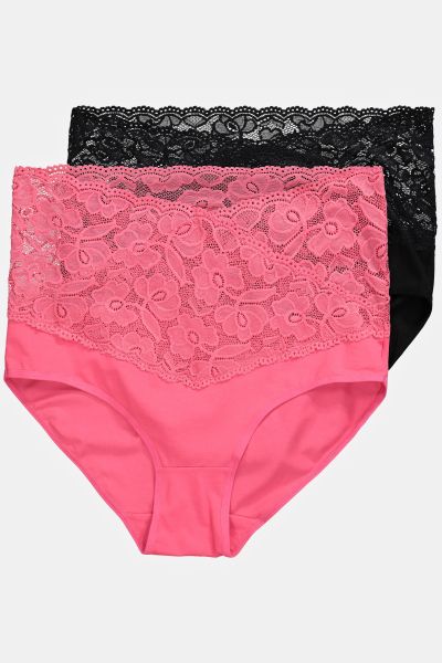 2 Pack Lace Panty