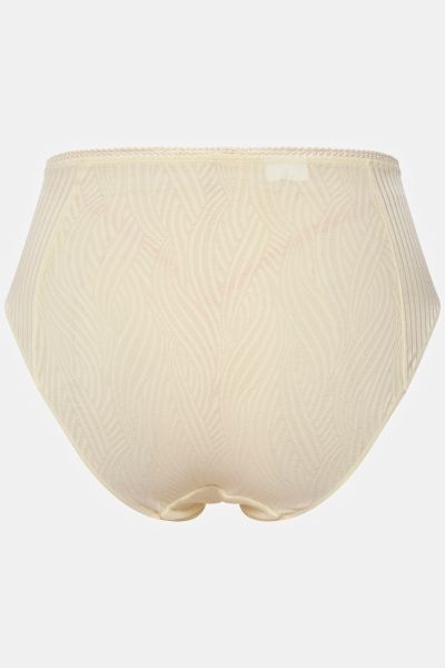 Ribbed Jersey Lace Inset Panty